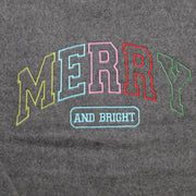 Merry and Bright Varsity Sweatshirt
