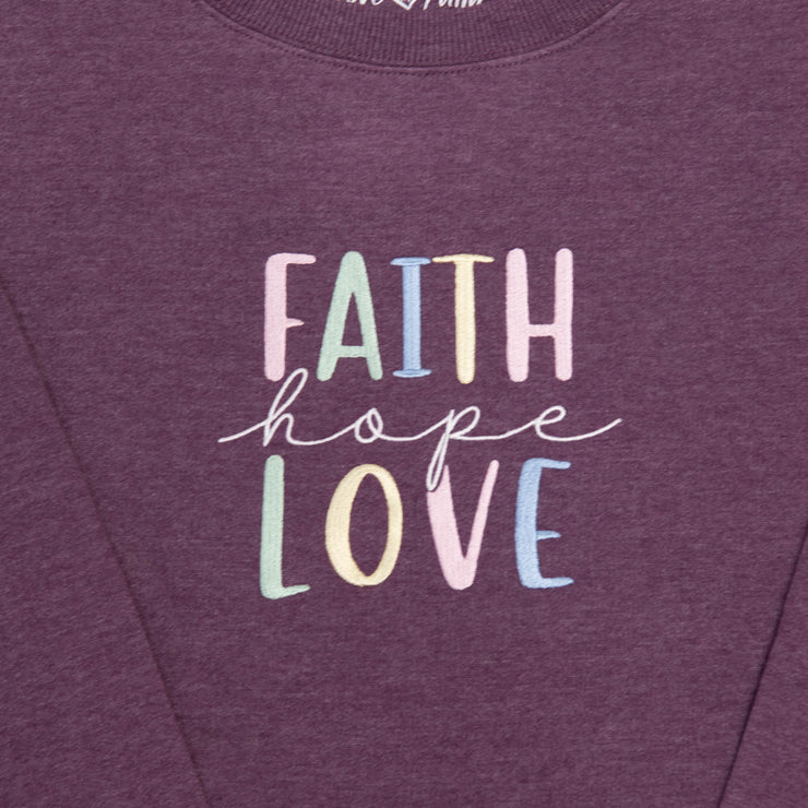 Faith Hope Love Sweatshirt