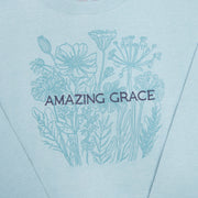Amazing Grace Flowers Sweatshirt
