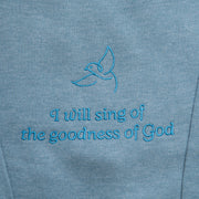 Embroidered Goodness of God Sweatshirt