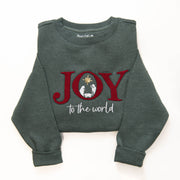Embellished Joy to the World Sweatshirt