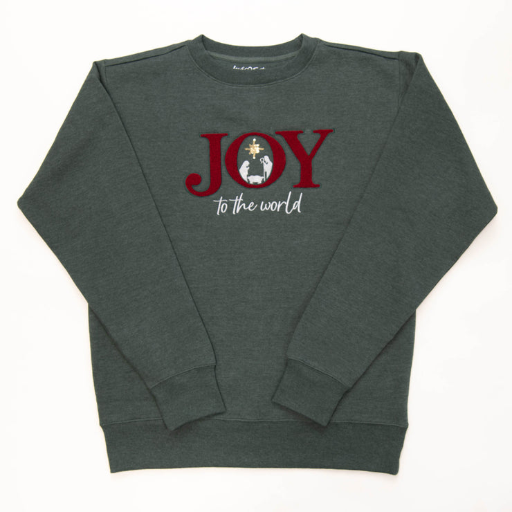 Embellished Joy to the World Sweatshirt