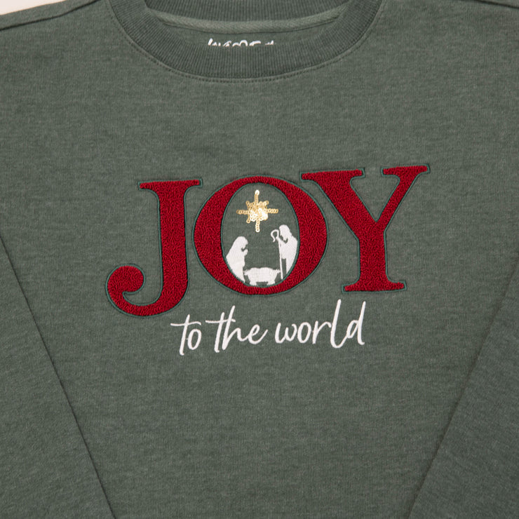 Embellished Joy to the World Sweatshirt