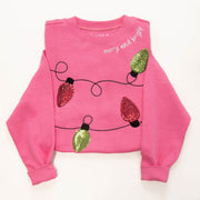 Embellished Merry and Bright Sweatshirt