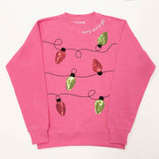 Embellished Merry and Bright Sweatshirt