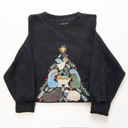 Embellished Nativity Tree Sweatshirt