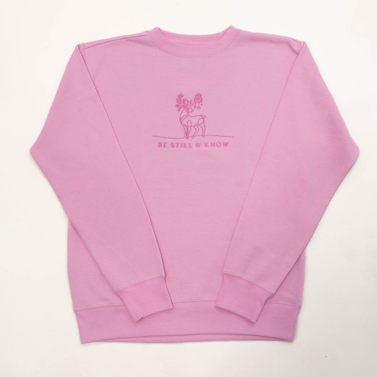 Be Still Deer Sweatshirt