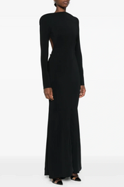 Dariusz Open Back Buckled Maxi Dress