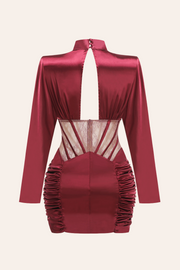 Jalissa Lace Corset Cutout Mini Dress