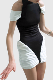 Jerrya Ruched Mini Dress