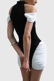 Jerrya Ruched Mini Dress