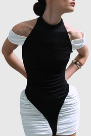 Jerrya Ruched Mini Dress