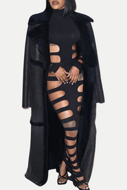 Mvette Cutout Skirt Two Piece Set