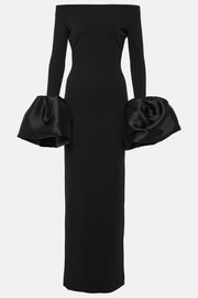 Olindan Off Shoulder Maxi Dress - Black