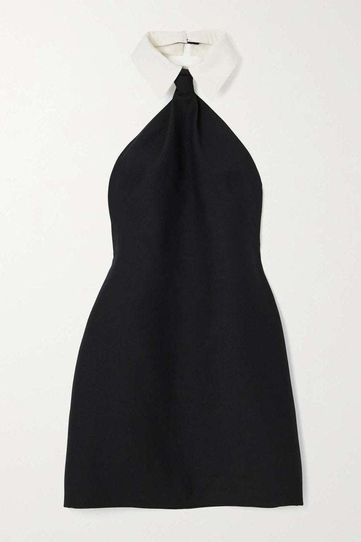 Prisa Halter Mini Bandage Dress