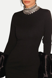 Rhada Diamante Maxi Bandage Dress