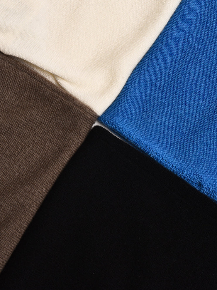 Annalise Mock Neck 100% Merino Wool Sweater