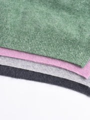 Izabella Round Neck Wool Sweater