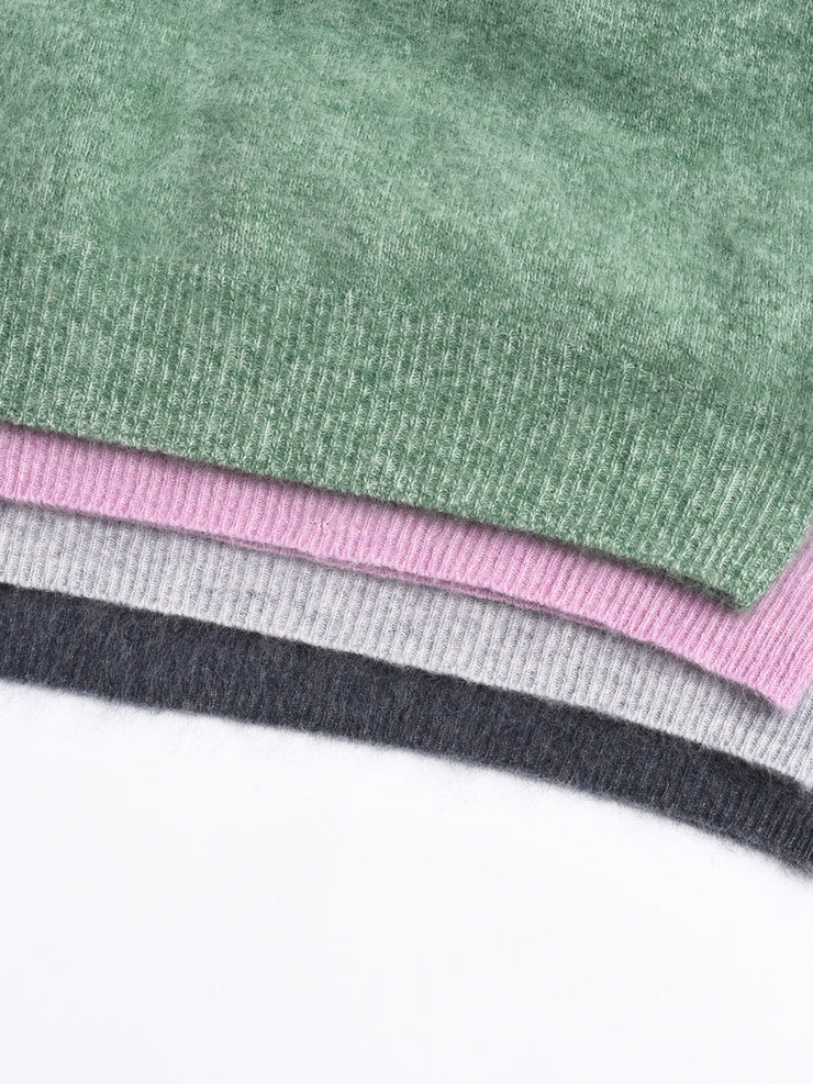 Izabella Round Neck Wool Sweater