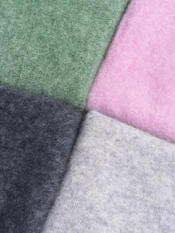 Izabella Round Neck Wool Sweater