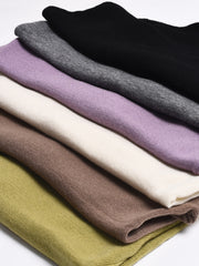 Amanda Ruffle Collar 100% Wool Sweater