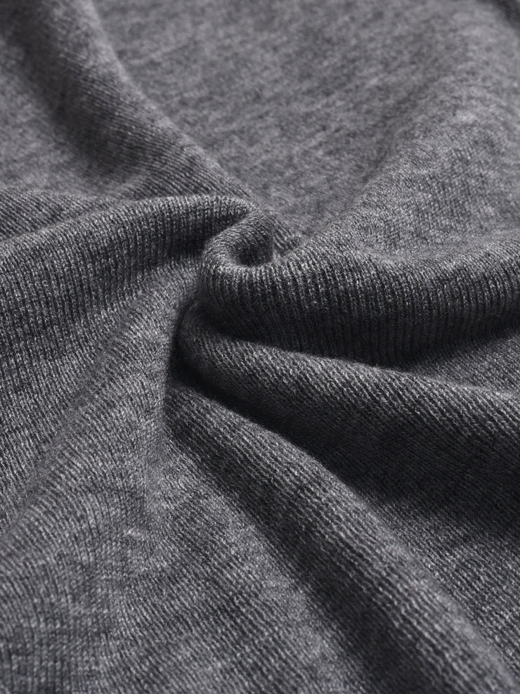 Amanda Ruffle Collar 100% Wool Sweater