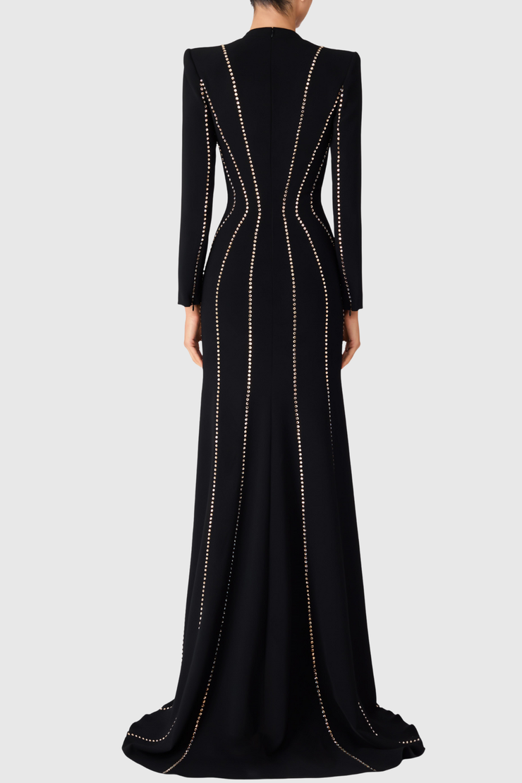 Sanja Crystal Embellished Maxi Dress