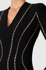 Sanja Crystal Embellished Maxi Dress