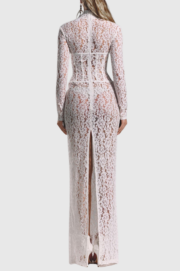 Susmita Lace Corset Maxi Dress