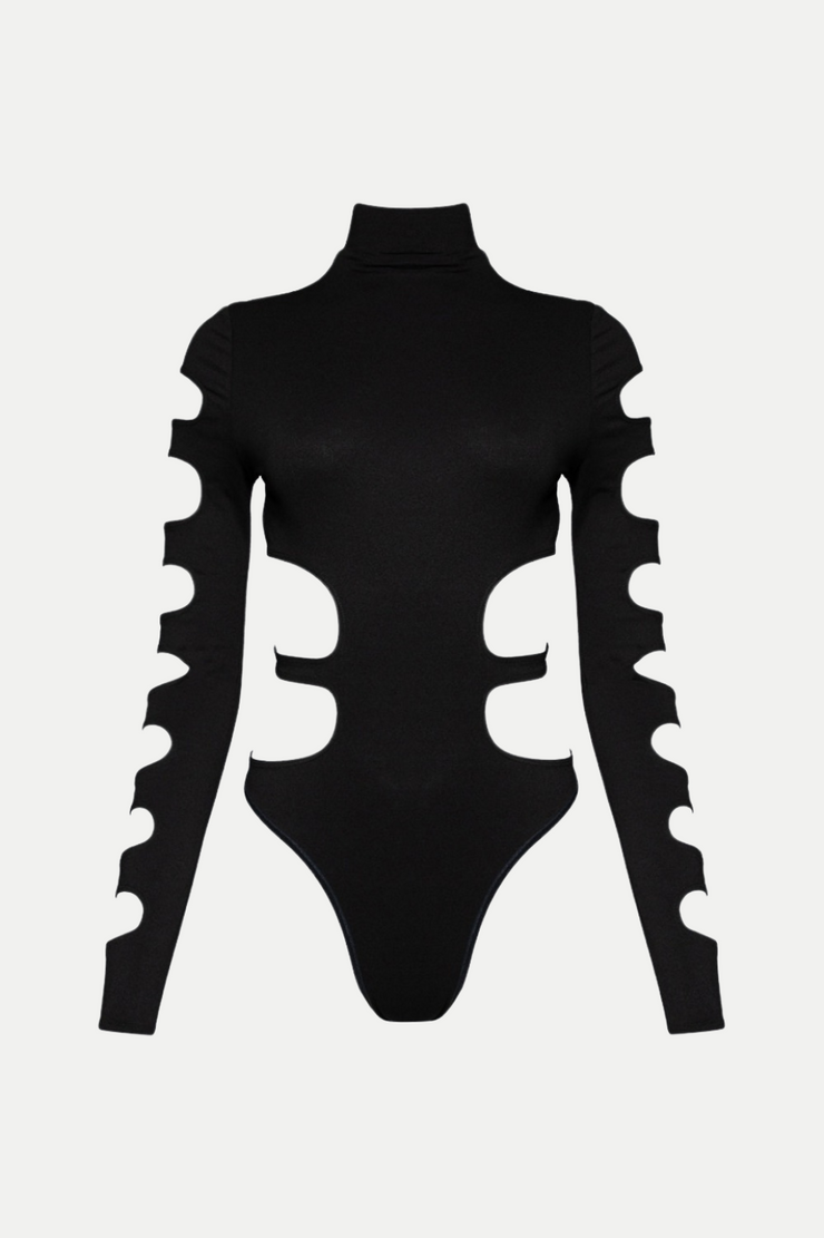 Mvette Cutout Skirt Two Piece Set