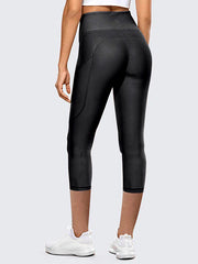 Buttock Lifting High Waist  Capri Pants  Leggings