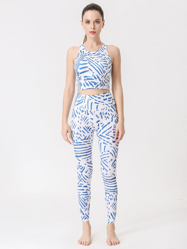 Floral Printed Top & Legging Suits