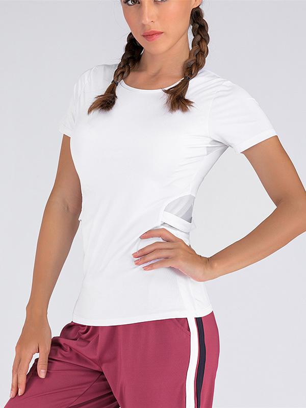 Wrap Solid Quick Dry Sports Tees