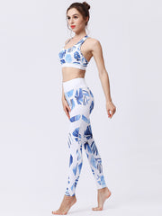 Floral Printed High Waist Leggings