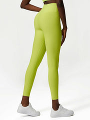 Solid Color Wrap Back Cross Bra&Leggings Suits