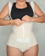 Tummy Control Zipper Bodysuit