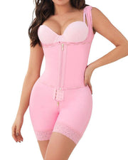 Power Secret Women's Invisible Enhancement Short Girdle with Waistband