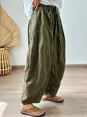 Linen Harem Pants