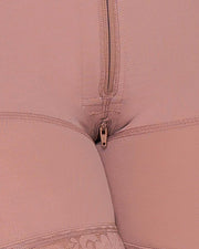 High Control Zipper Faja With Closure