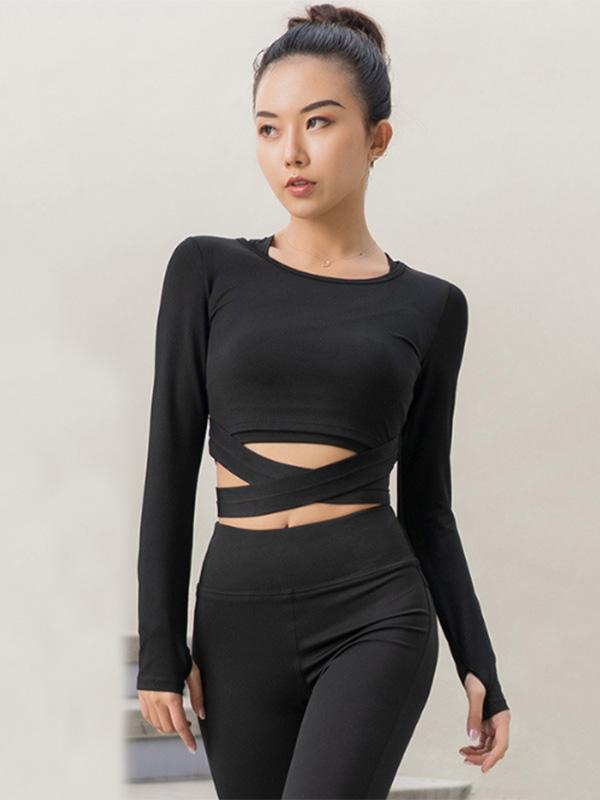 Hot Solid Bodycon Yoga&Gym Suits