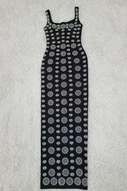 Isla Diamante Maxi Bandage Dress