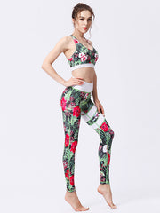 Floral Printed High Waist Leggings