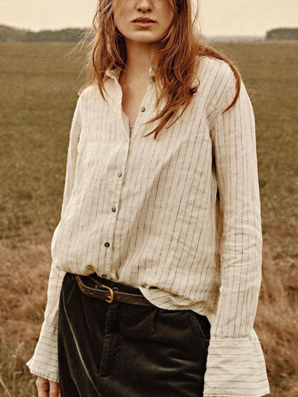 Casual Vintage Outdoor Ladies Shirt