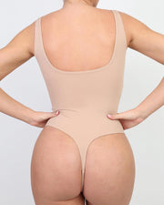 The Shapewear Bodysuit CloudSense Cozy Tank Top High-Cut Thong