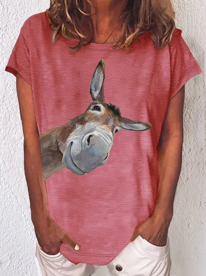 Donkey Print Women's T-shirt