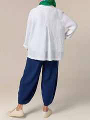 Simple Daily Comfortable Linen Women's Pants