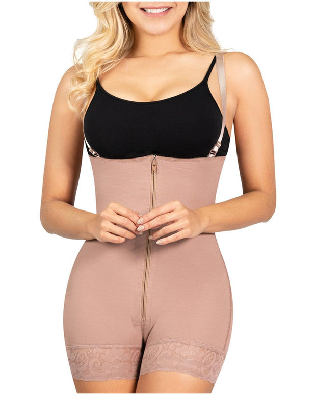 Strapless Shapewear Bodysuit Postpartum