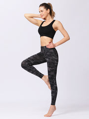 Camouflage Print Yoga Leggings