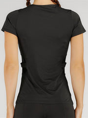 Wrap Solid Quick Dry Sports Tees