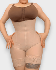 Fajas Shapewear for Women Tummy Control Bodysuit High Compression Body Shaper Zipper Crotch